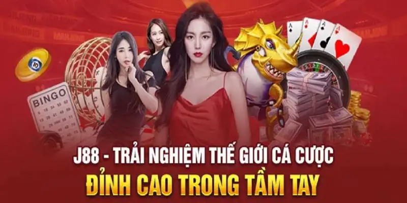 Trải nghiệm kho tàng game hút khách của Casino j88